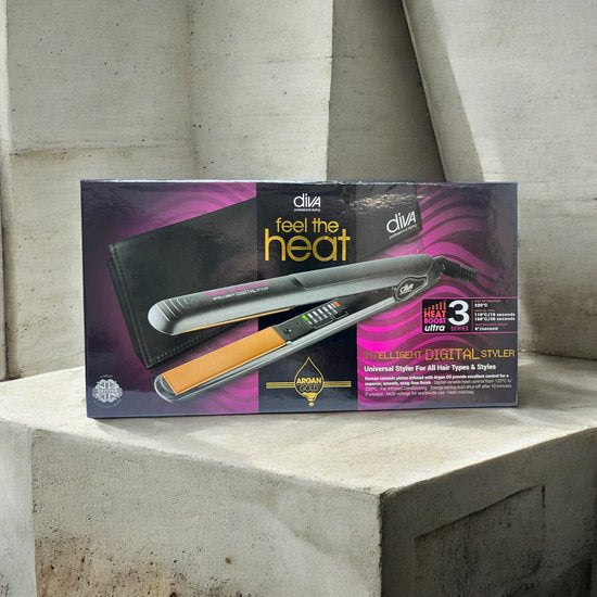 DIVA Feel The Heat Intelligent Digital Styler Keramische Styltang - afbeelding 1