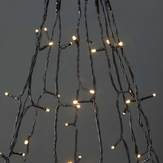 Nedis SmartLife-kerstverlichting - Boom - Wi-Fi - Warm tot Koel Wit - 200 LED's - 20.0 m - 10 x 2 m - Android / IOS - afbeelding 11