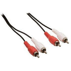 Nedis Stereo-Audiokabel - 2x RCA Male - 2x RCA Male - Vernikkeld - m - Rond - Zwart - afbeelding 55