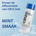 CB12 Original Mondwater - Beschermt 12 uur lang tegen een slechte adem - Met Fluoride voor bescherming tegen gaatjes - Frisse mentholsmaak - Alcoholvrije mondspoeling - 250ml - afbeelding 9