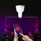 Silvergear Smart WiFi Led GU10 - stuks - Via iOS en Android App - Google Home en Amazon Alexa - afbeelding 17