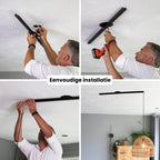 Lightswing® Single 90cm - Ophangsysteem voor één Hanglamp tot 3,5 KG - Roestvrij Staal - 80cm Verplaatsbare Verlichting - Verstelbare Hanglamp Systeem - Hanglampen Eetkamer - afbeelding 8