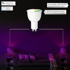 Silvergear Smart WiFi Led GU10 - stuks - Via iOS en Android App - Google Home en Amazon Alexa - afbeelding 5
