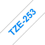 P-Touch TZE-252 red on white 24mm - afbeelding 3