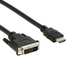 Nedis HDMI Kabel - HDMI Connector - DVI-D 24+1-Pins Male - 1080p - Vernikkeld - 5.00 m - Recht - PVC - Zwart - Envelop - afbeelding 9