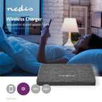 Nedis Draadloze Oplader - 5 / 10 W - 1.0 / 1.1 A - LED-indicatie in gebruik - Inclusief kabel - Micro-USB - 0.80 m - afbeelding 2