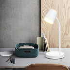 Home Sweet Home - Moderne Led Bureaulamp Elbo - verstelbare LED Leeslamp met schakelaar - Wit - 14/14/38cm - 4W 3000K 530lm dimbaar - geschikt voor - afbeelding 6