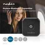Bluetooth-Zender - Input: 2x 3,5 mm Male - SBC - Maximaal 1 Apparaat - 5 uur - Automatische uitschakelfunctie - Zwart - afbeelding 7