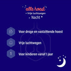 Dampo Kids Nacht Kindersiroop Alle Hoest + Vrije luchtwegen - Voor droge en vastzittende hoest 's nachts bij kinderen - Verlichting en verzachting bij het hoesten - Vanaf 1 jaar - Medisch hulpmiddel - 100 ml - afbeelding 7