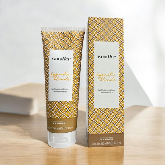 WondHer By Fama Hypnotic Blonde Brightening Conditioner 250 ml - afbeelding 3