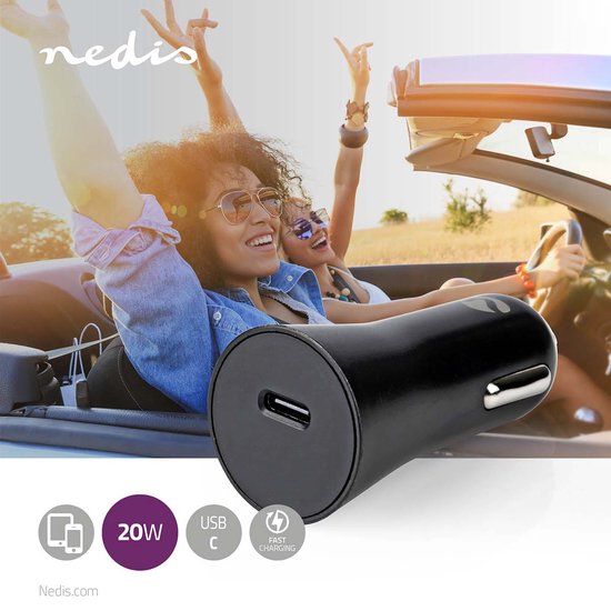 Nedis Autolader - W - A - Outputs: - Voltage - afbeelding 100