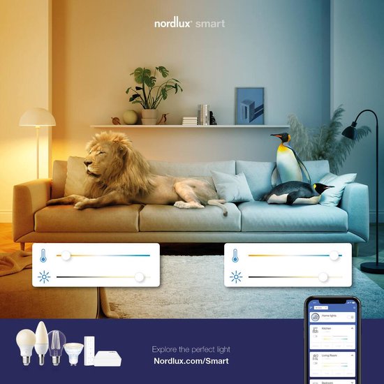 Nordlux - SMART lamp - Wit - GU10 - Spot - afbeelding 2