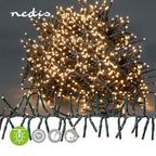 Nedis Kerstverlichting - Cluster - 1512 LED's - Warm Wit - 11.00 m - Licht effecten: 7 - Binnen & Buiten - Netvoeding - afbeelding 8