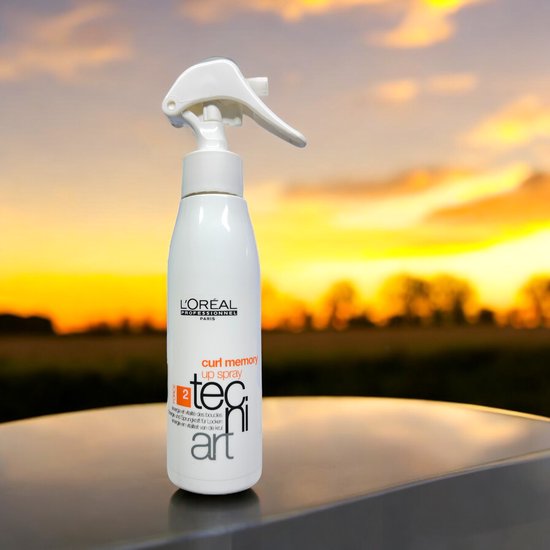 LOREAL TNA CURL MEMORY UP SPRAY - Haarspray - 125 ml - afbeelding 1