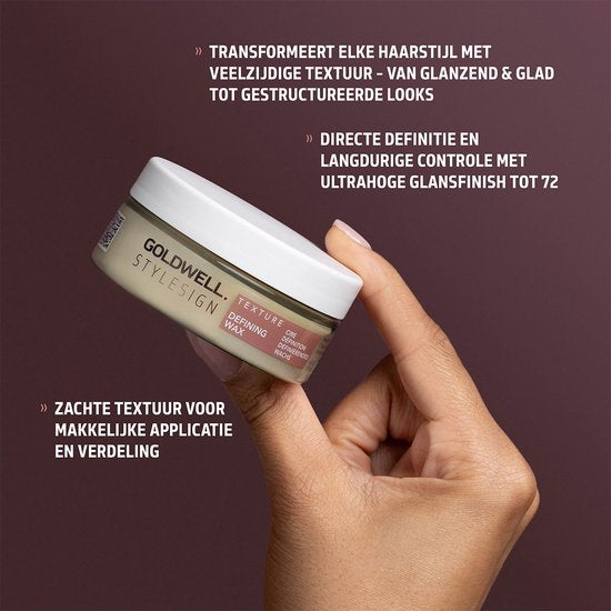 Goldwell - Stylesign Defining Wax - 75ml - afbeelding 4