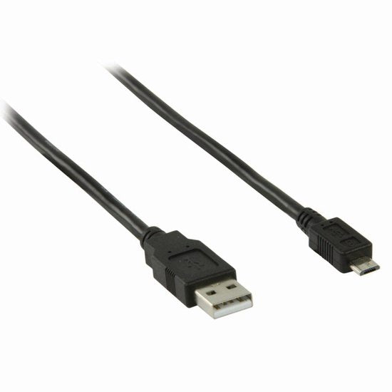 Nedis USB-kabel m 2.0 Micro-USB B Zwart - afbeelding 20