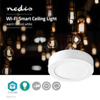 Wi-Fi Smart Plafondlamp   30  Warm tot Koel Wit  lm  W  Slank Design  Aluminium - afbeelding 19