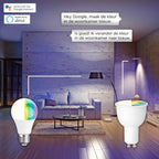 Silvergear Smart WiFi Led GU10 - stuks - Via iOS en Android App - Google Home en Amazon Alexa - afbeelding 38