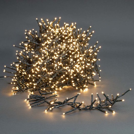 Nedis Kerstverlichting - Cluster - 1512 LED's - Warm Wit - 11.00 m - Licht effecten: 7 - Binnen & Buiten - Netvoeding - afbeelding 9