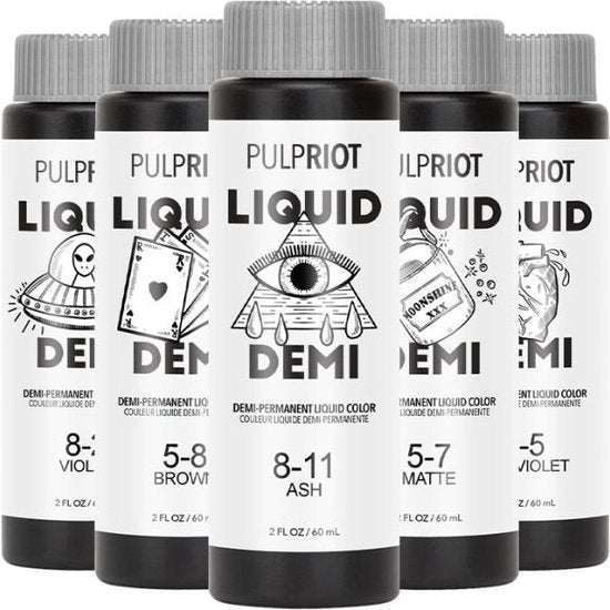 Pulp Riot Demi-Permanent Liquid Color Gold 6-3 60ml - afbeelding 1