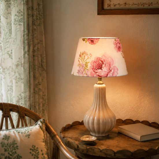 Home Sweet Home - Lampenkap Flowers - Bloemenmotief - E27 - afbeelding 21