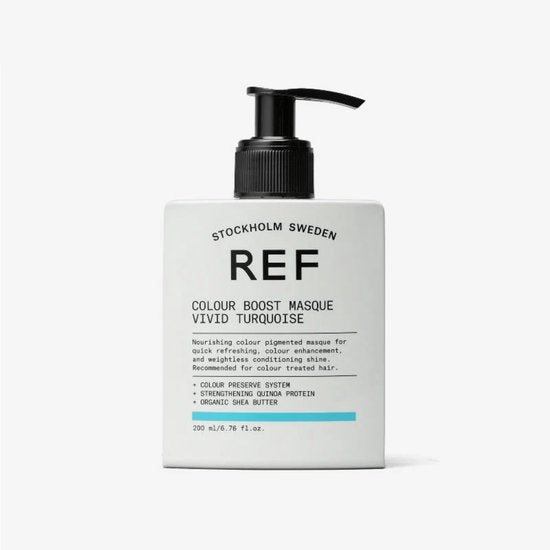 REF Stockholm - Colour Boost Masque Vivid Turquoise - 200ml - afbeelding 10