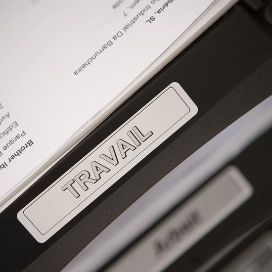 DK-11204 Die-Cut label: 54X17mm - Multipurpose label - white (400 labels/roll) - afbeelding 2