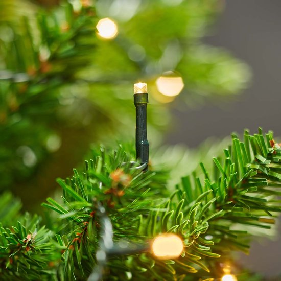 Nedis Kerstverlichting - Koord - 180 LED's - Warm Wit - 13.50 m - Licht effecten: 7 - Binnen & Buiten - Netvoeding - afbeelding 6