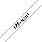 Brother TZeN201 labelprinter-tape TZ - afbeelding 2