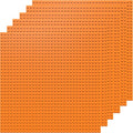 BiOBUDDi Base Plate Oranje 25,5cm x 25,5cm BB-0095 - 6 stuks - afbeelding 1