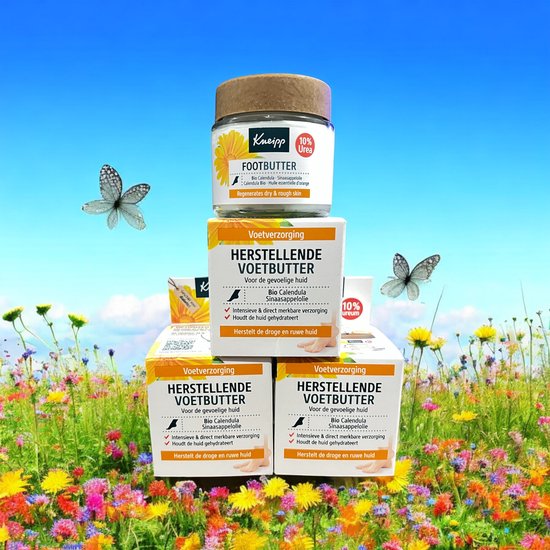 3 x Kneipp FOOTBUTTER met Calendula 100 ml, nu SUPER voordelig. - afbeelding 1