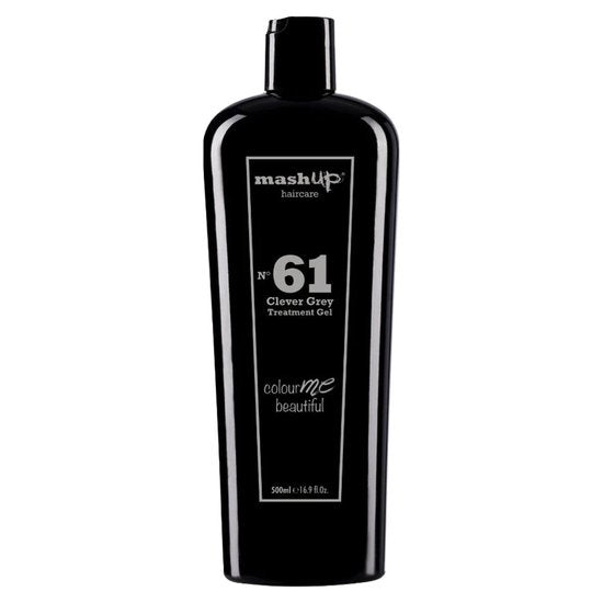 mashUp haircare Colour Me Beautiful N° 61 Clever Grey Treatment Gel 500ml - afbeelding 1