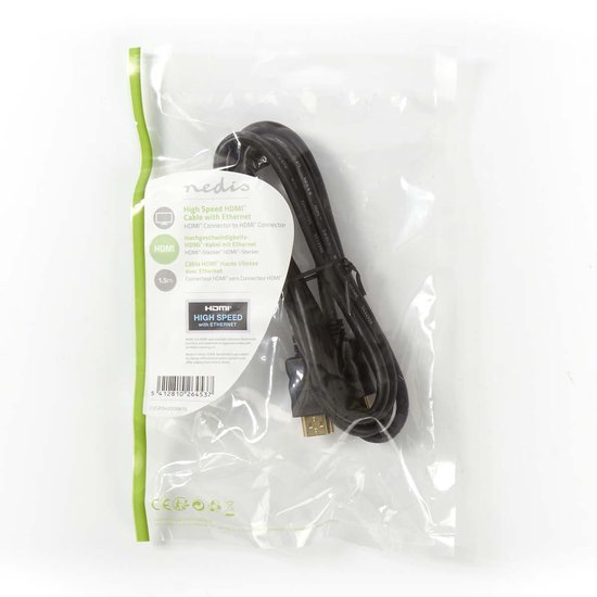 High Speed met Ethernet | HDMI™ Connector | HDMI™ Connector | | | m | | | Zwart | - afbeelding 55