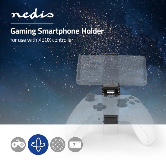 Nedis Smartphone Gaming Houder - Apparaat: Smartphone - 4.5 mm - 6.5 " - afbeelding 6