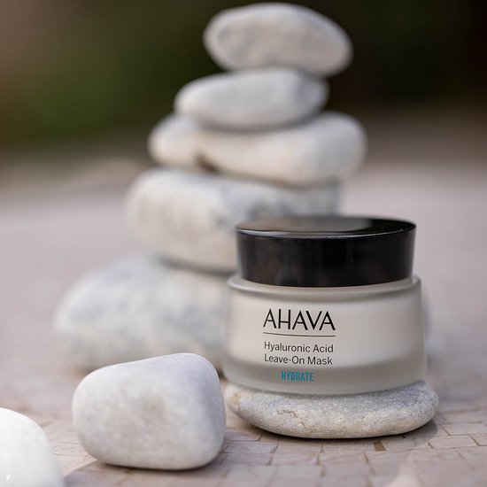 AHAVA Hyaluronzuur Gezichtsmasker - Intensieve Hydratatie & Verjonging | Anti-Uitdroging | Biedt Zachtheid, Gladheid & Soepelheid | Hyaluronic Acid Mask voor Dames & Heren | Gezichtsverzorging voor een Droge Huid & Gezicht - 50ml - afbeelding 4