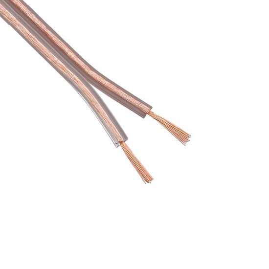 Speaker-Kabel - 2 x 6.00 mm² - Koper - 100.0 m - Rond - PVC - Transparant - Rol - afbeelding 4