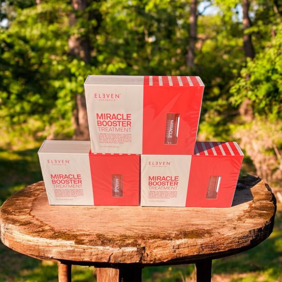 SALE ! 3 Stuks Eleven Miracle Booster Treatment 12 x 13 ml SUPER VOORDELIG - afbeelding 2