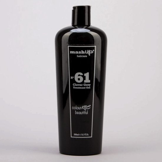 mashUp haircare Colour Me Beautiful N° 61 Clever Grey Treatment Gel 500ml - afbeelding 2