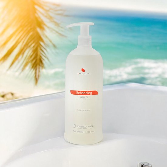 Jean Paul Mynè Enhancing Shampoo deep Moisturizing 1000ml met Pomp - afbeelding 3