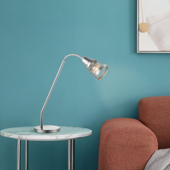 Light depot - Tafellamp Solo - staal - Industrieel - GU10 fitting - afbeelding 3