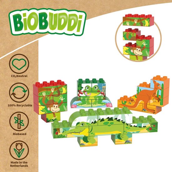 BiOBUDDi Shape-it Dieren in het wild BB-0258 - afbeelding 5