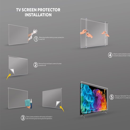 Qsmarter Screenprotector 32 - afbeelding 2