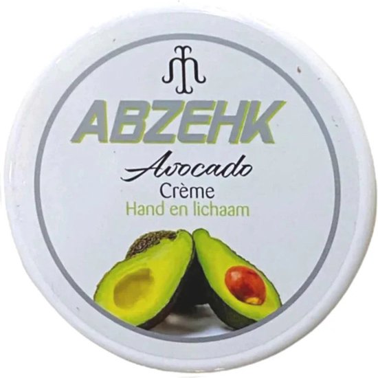 Abzehk - Hand en Lichaam Créme - Avocado - 250ml - afbeelding 2