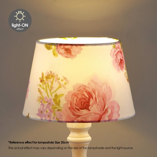 Home Sweet Home - Lampenkap Flowers - Bloemenmotief - E27 - afbeelding 22