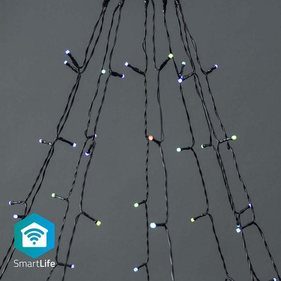 Nedis SmartLife-kerstverlichting - Boom - Wi-Fi - RGB - 180 LED's - 10 x 2 m - Android / IOS - afbeelding 5