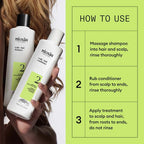 Nioxin System 2 – Loyalty Kit - voor Natuurlijk Haar - Anti Haaruitval – Gevorderde Uitdunning – 300+300+100ml - afbeelding 9