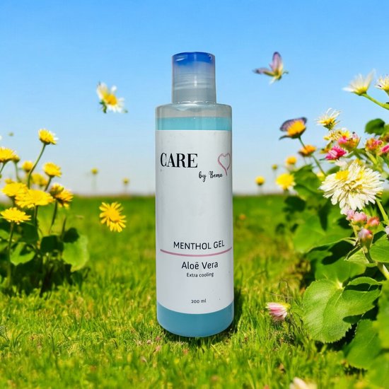 Care by Bema Menthol Gel Aloë Vera Extra Cooling 200 ml - afbeelding 2