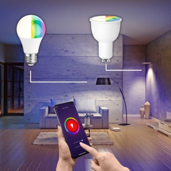 Silvergear Smart WiFi Led GU10 - stuks - Via iOS en Android App - Google Home en Amazon Alexa - afbeelding 21