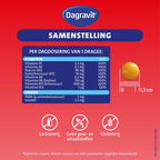Dagravit Vitamine B Becoforte - Vitamine B3, B5, B6, B11 en B12 helpen om vermoeidheid te verminderen - 100 tabletten - afbeelding 3