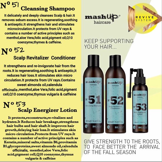 mashUp haircare N° 51 Cleansing Shampoo 250ml - afbeelding 2